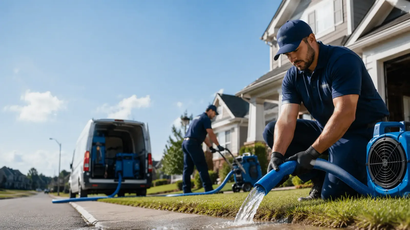 Flood Damage Restoration in Cement, OK